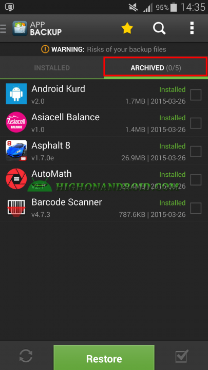 Android App Backup And Restore 13