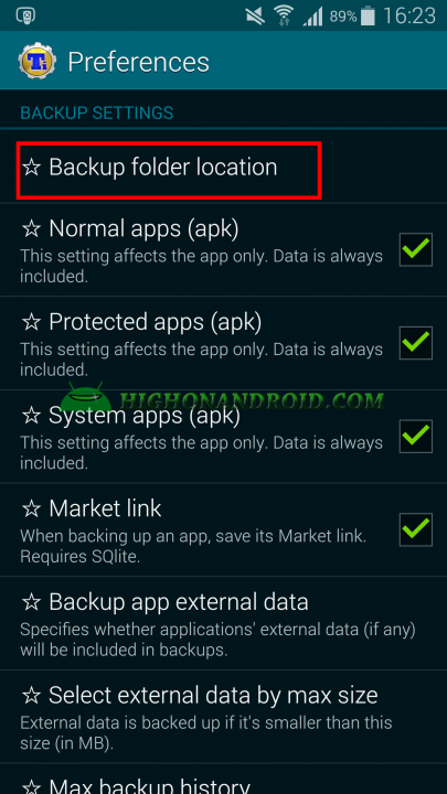 Android App Backup and Restore Titanium Backup 12