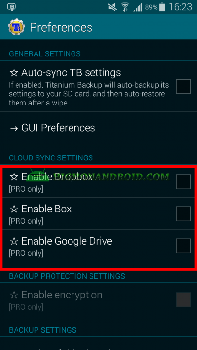 Android App Backup and Restore Titanium Backup 13