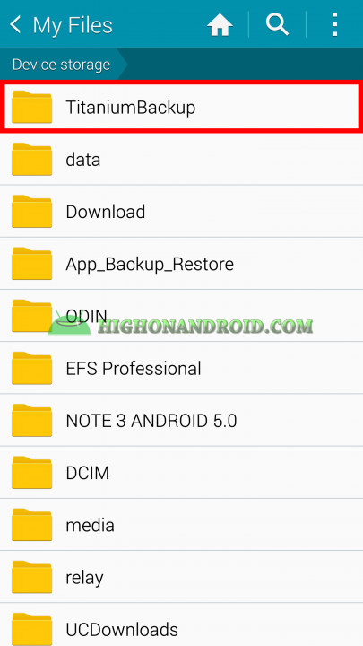 Android App Backup and Restore Titanium Backup 20