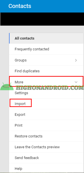 Android Contacts Backup 30
