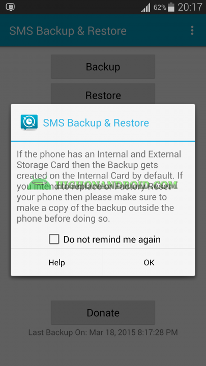 Android Messages Backup 8