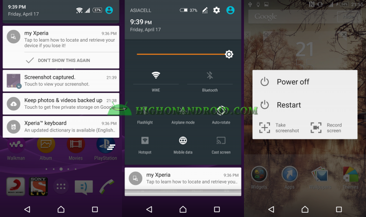 Sony Xperia Z2 Android Lollipop 5.0.2 2