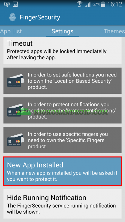Unlock apps with Fingerprint using Galaxy Note 4  22