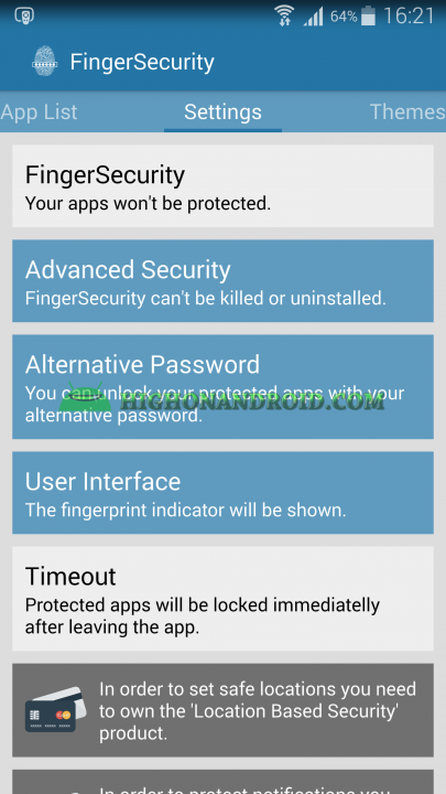 Unlock apps with Fingerprint using Galaxy Note 4  3