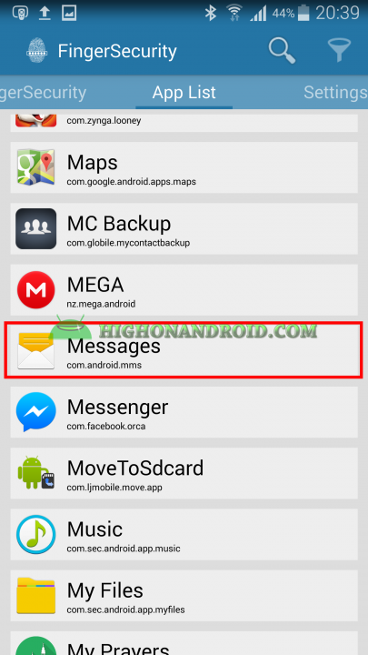 Unlock apps with Fingerprint using Galaxy Note 4  5