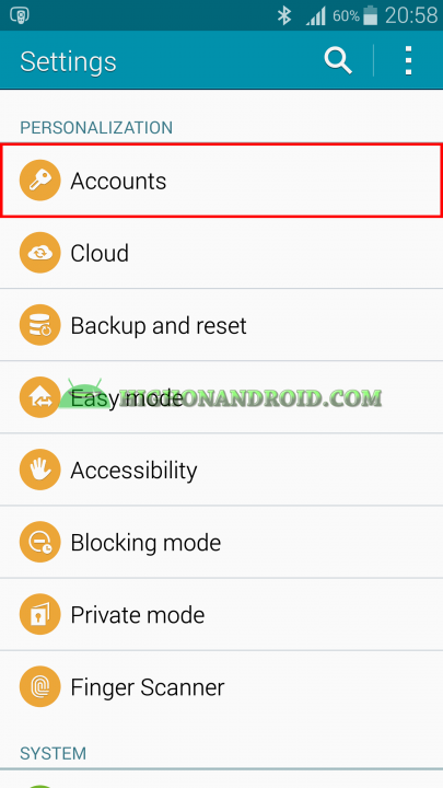 Android Contacts Backup 10