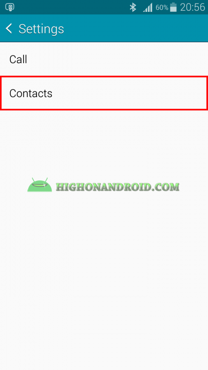 Android Contacts Backup 4