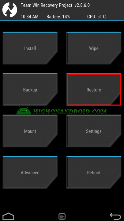 Android Nandroid Backup 12