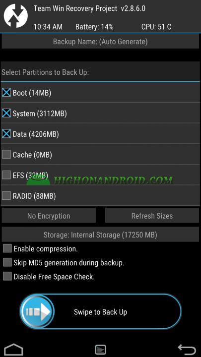Android Nandroid Backup 3