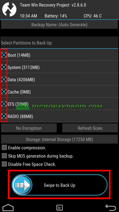 Android Nandroid Backup 4-1