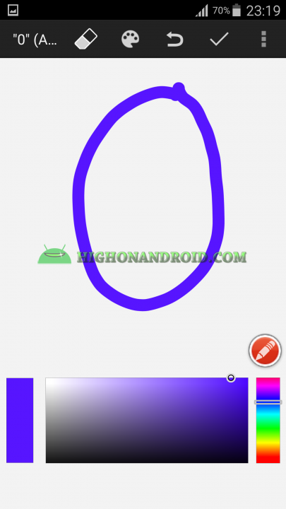 Android draw your own clock widget 5