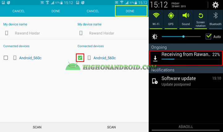 Transfer Large files Between Two Android Devices 7