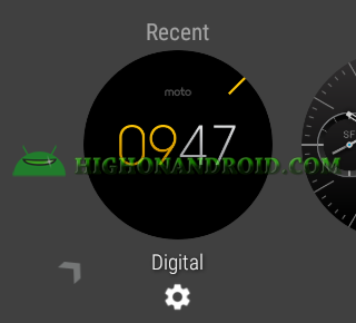Change Android Wear Watch Face 2