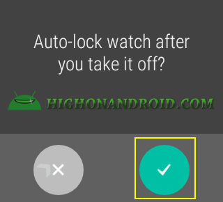 Lock Android Wear Screen 2