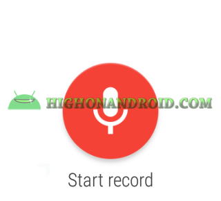 record audio on android wear 3