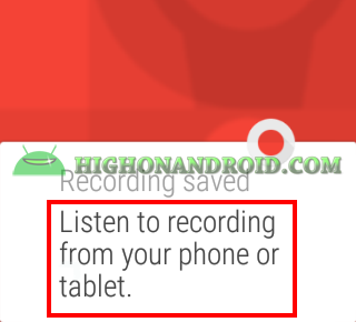 record audio on android wear 8