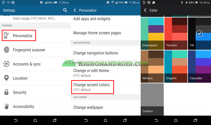 How To Customize and Change Launcher Background on Htc one m9