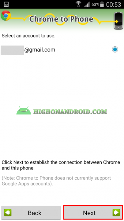 How To Directly Send Web page links from PC to  your android device 9