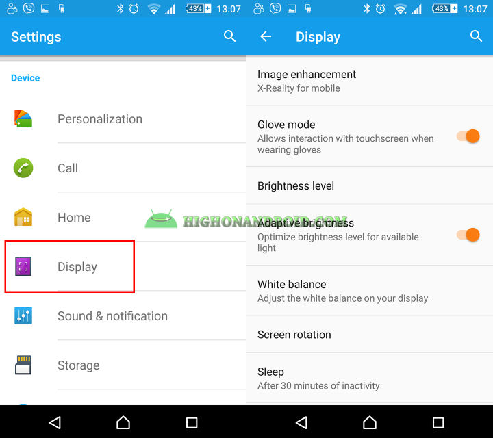 How to Enable Double Tap To Wake up on Sony Xperia Z series