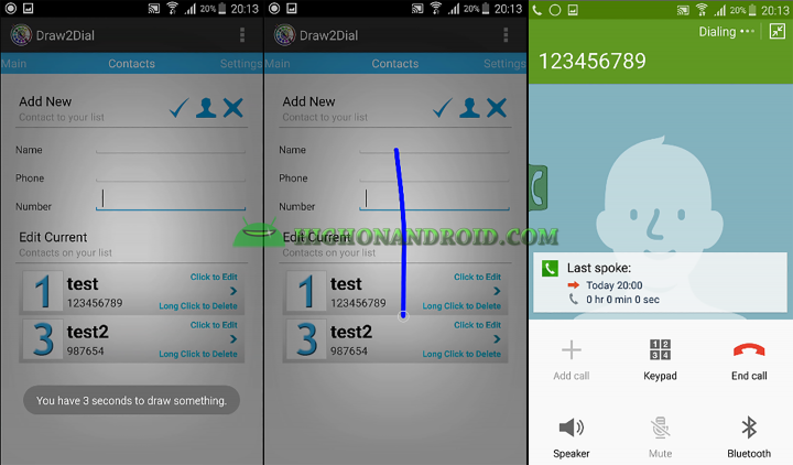 How To Quickly Make Phonecalls on Android 4