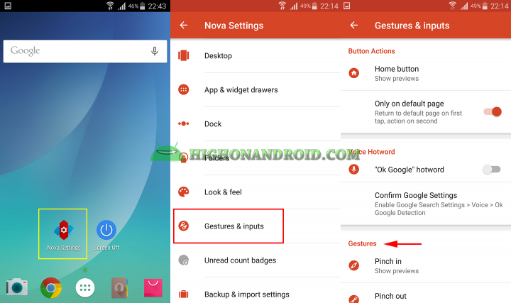 How to double tap to turn off your android screen 2