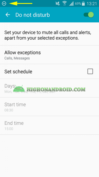 How to use do not disturb mode on samsung galaxy devices 2