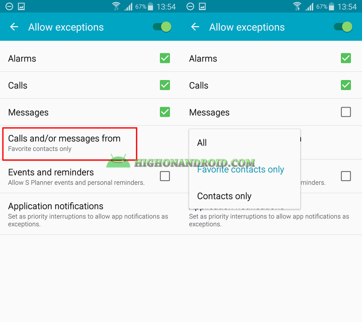 How to use do not disturb mode on samsung galaxy devices 4