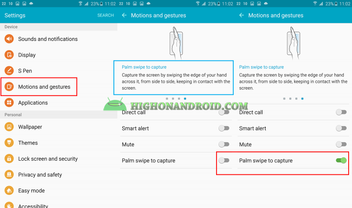 How To Take Screenshots on Galaxy Note 5 method 3