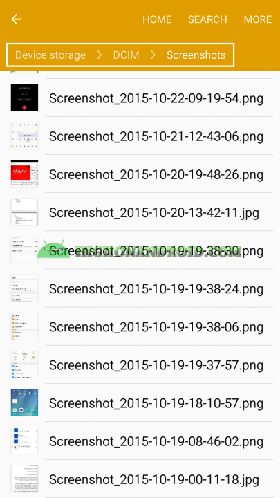 How To Take Screenshots on Galaxy Note 5 method 4