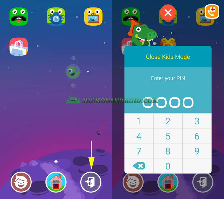 how to use kids mode on galaxy note 5 16