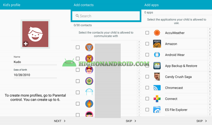 how to use kids mode on galaxy note 5 4