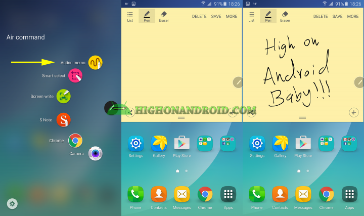 Galaxy Note  5 S pen tips and tricks 13