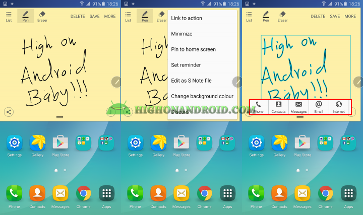 Galaxy Note  5 S pen tips and tricks 15